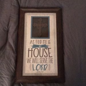 Home accent- with frame